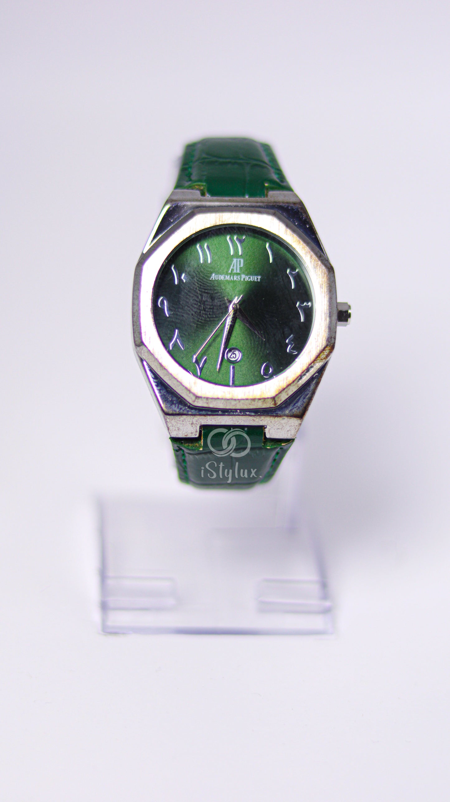 Arabic Dial Royal Oak on Leather