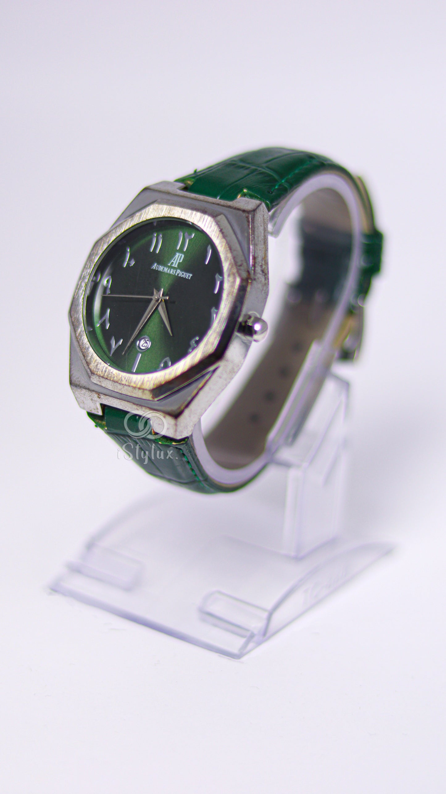 Arabic Dial Royal Oak on Leather