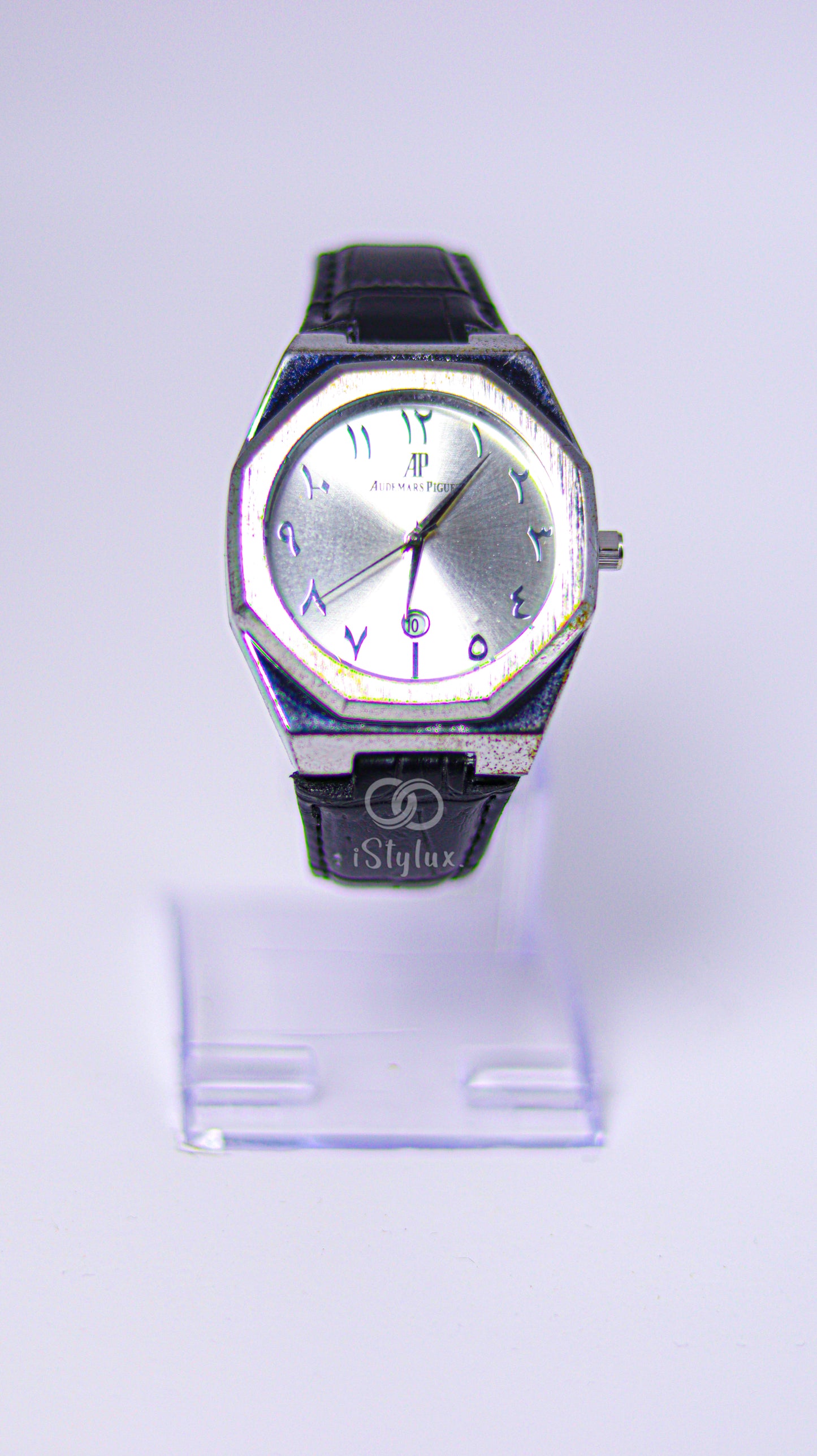 Arabic Dial Royal Oak on Leather