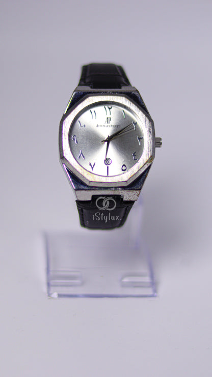 Arabic Dial Royal Oak on Leather