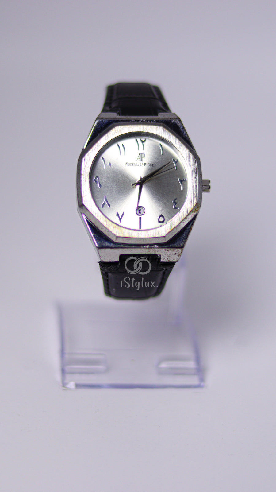 Arabic Dial Royal Oak on Leather
