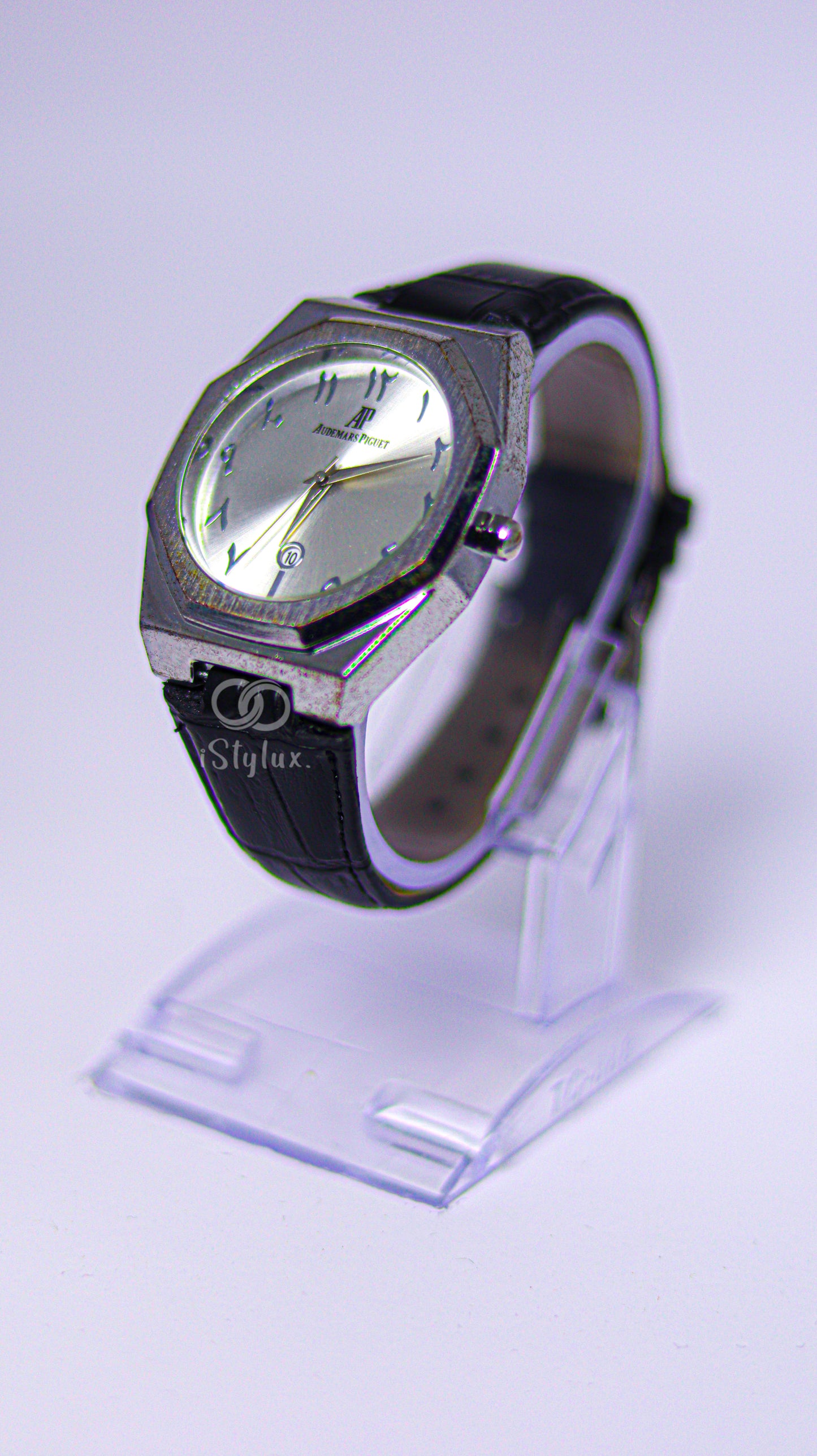 Arabic Dial Royal Oak on Leather